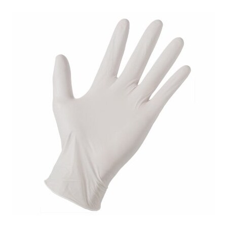 Big Time Products Latex Disposable Gloves, Latex, M, 1 PR 23591-110
